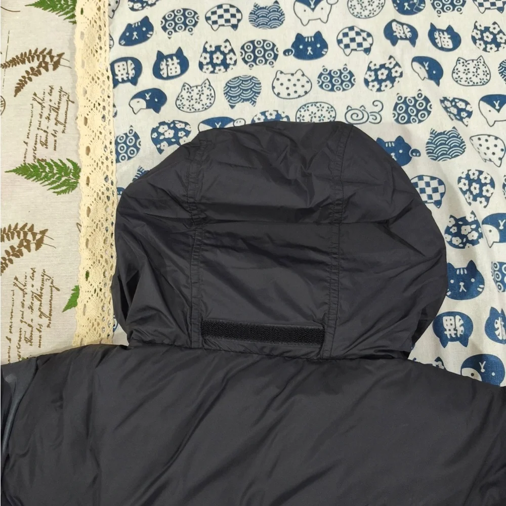 The North Face Black & White Cloud Puffer Jacket